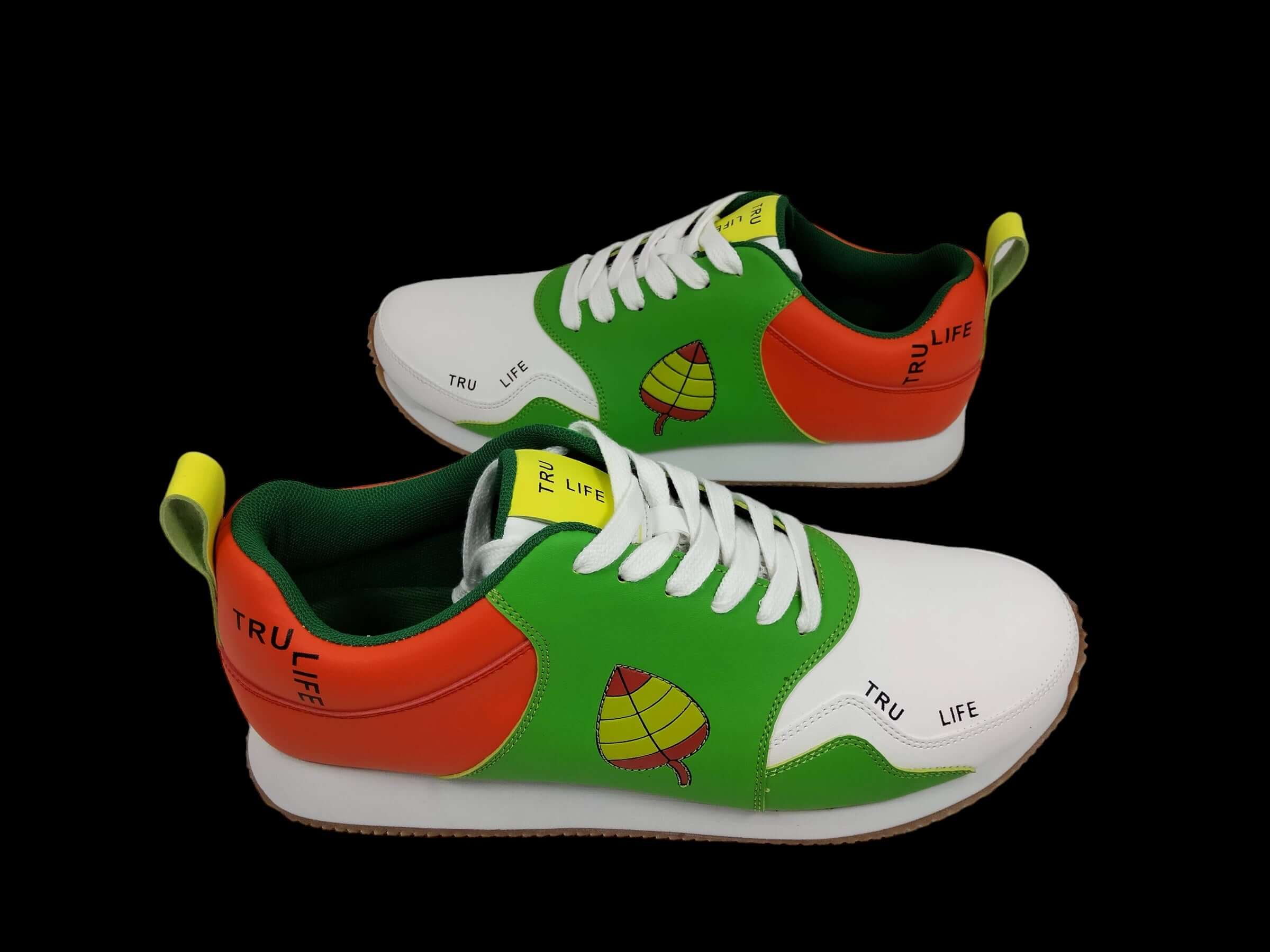 ruLife Sport Running Shoes - Lightweight Comfort Sneakers in Red, Yellow, Green - Eco-Friendly, Durable Design